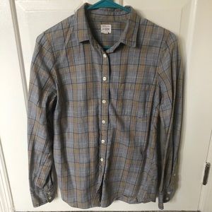 J Crew long sleeve flannel shirt